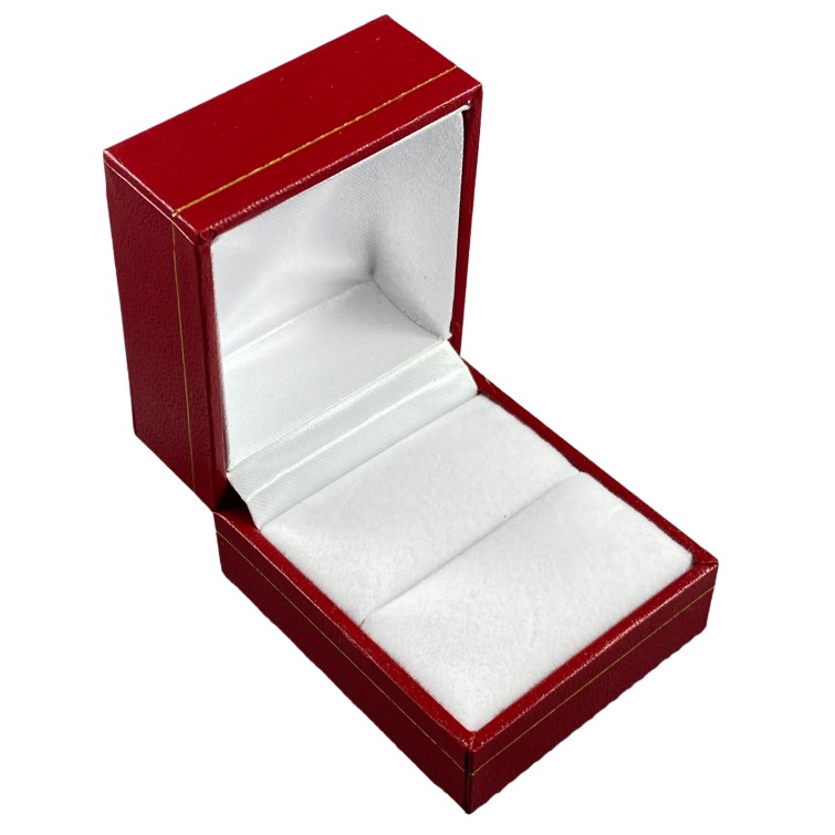 Red Cartier Style Ring Box